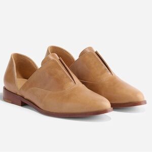 Nisolo Emma d’Orsay Oxford Leather Almond Size 8